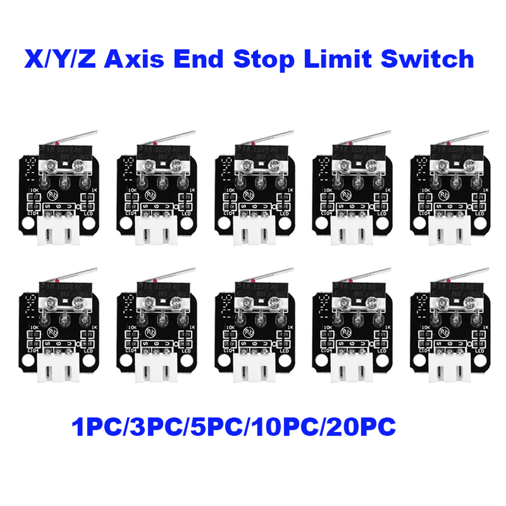 3D Printing X Axis - X/Y/Z As End Stop Eindschakelaar 3Pin