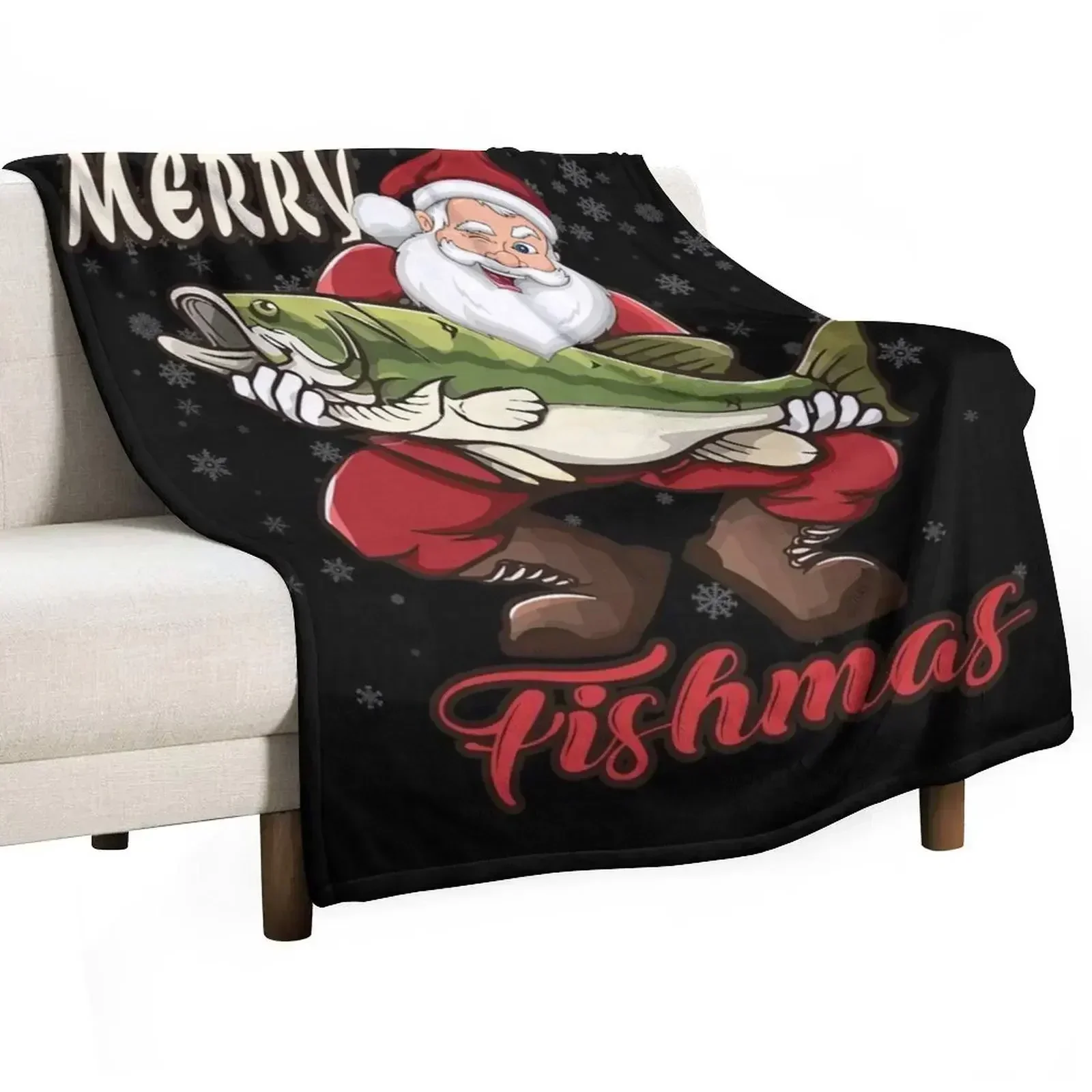 3D Printing Xmas Ideas - Vrolijke Viskerst - Grappige Baarsvis Visserij