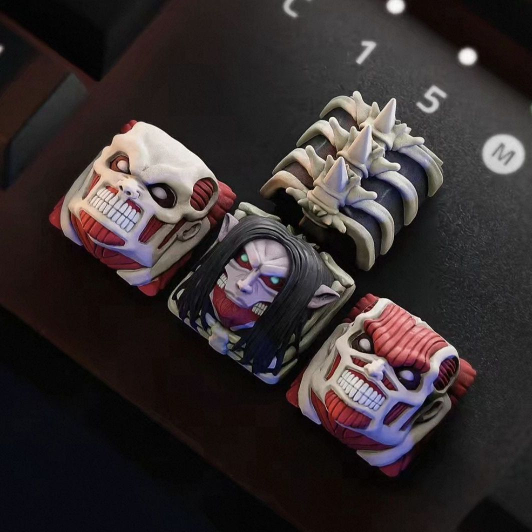 3D Printing Keyboard - NIEUWE Attack on Titan Co branded