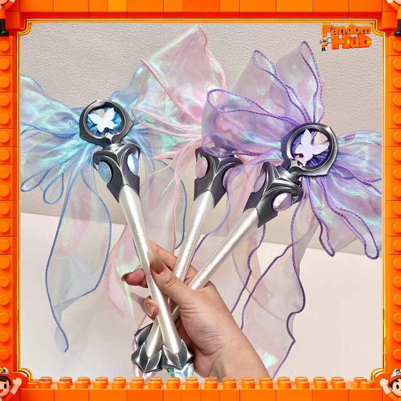 3D Printing Model - 3D-geprinte Valorant cosplay-attribuut, Evori magische staf