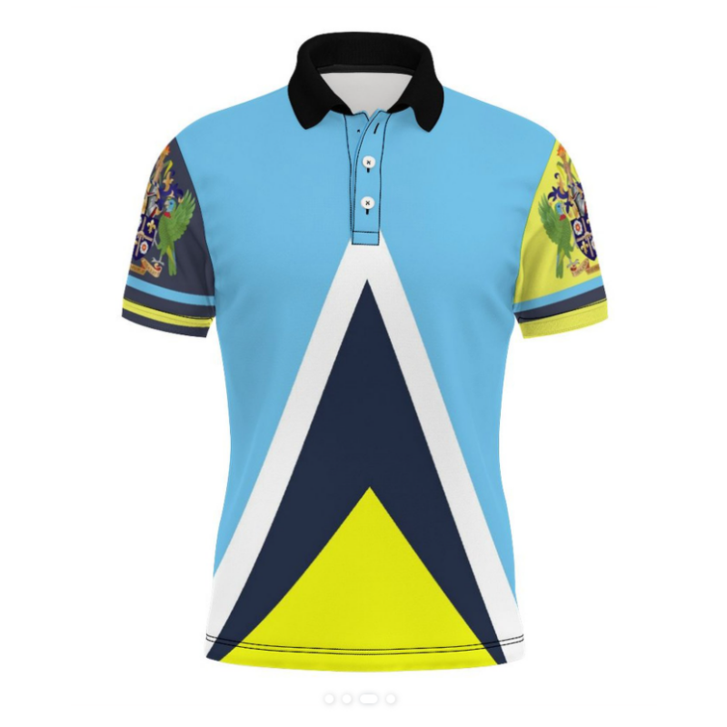 Saint Lucia poloshirt maatwerk - 3D Printing Link recensie en prijs
