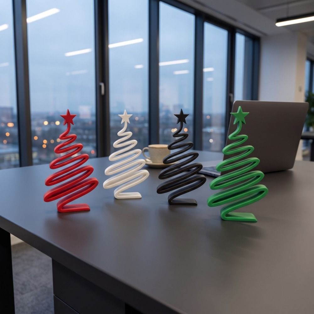 Eenvoudig 3D-geprint kerstfigu - 3D Printing Xmas Ideas recensie en prijs