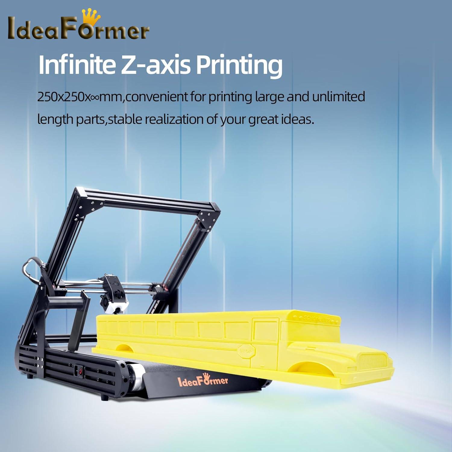 IdeaFormer IR3 V2 transportban - 3D Printing Z Axis recensie en prijs