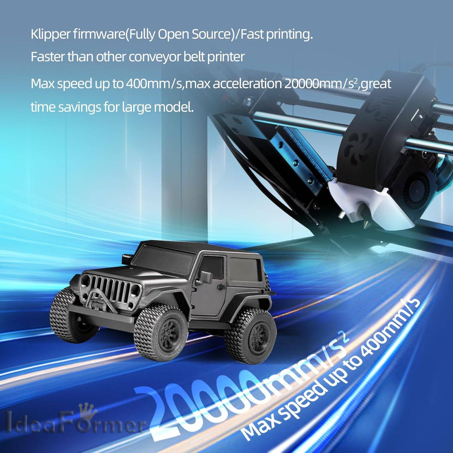 IdeaFormer IR3 V2 transportban - 3D Printing Z Axis recensie en prijs