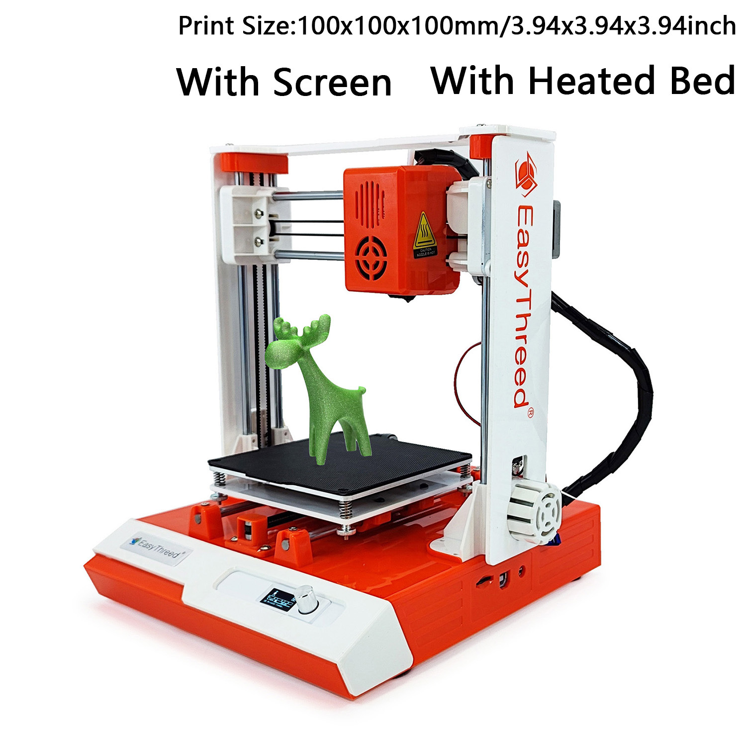 Easythreed K2 plus Mini 3D-pri - Lcd Screen Fdm Printer recensie en prijs