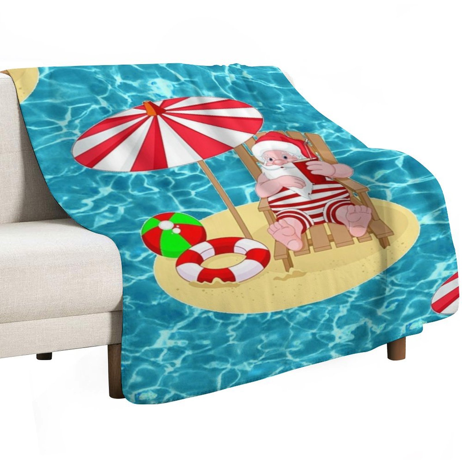 Kerststrand Kerstman Gooideken - 3D Printing Xmas Ideas recensie en prijs