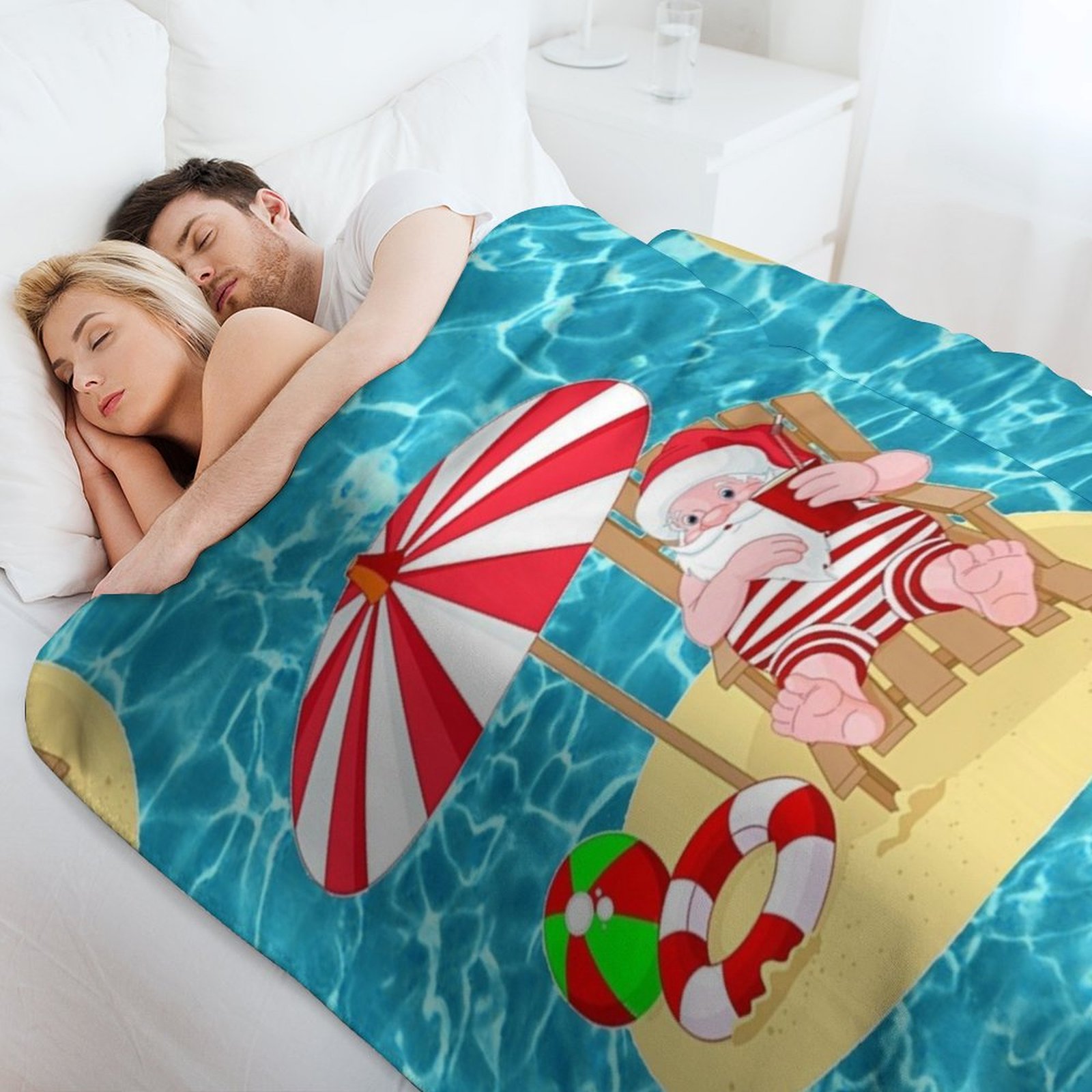 Kerststrand Kerstman Gooideken - 3D Printing Xmas Ideas recensie en prijs