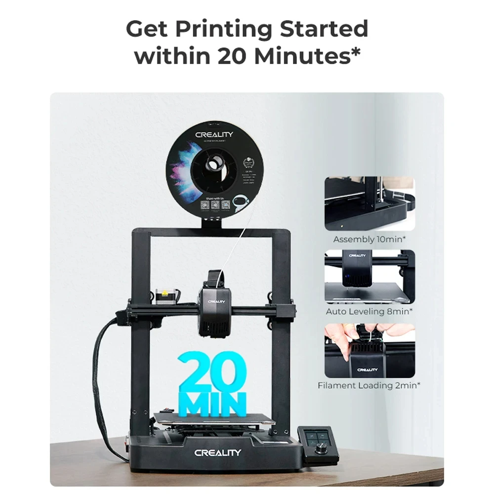 Creality Ender-3 V3 SE 3D-prin - 3D Printing Z Axis recensie en prijs