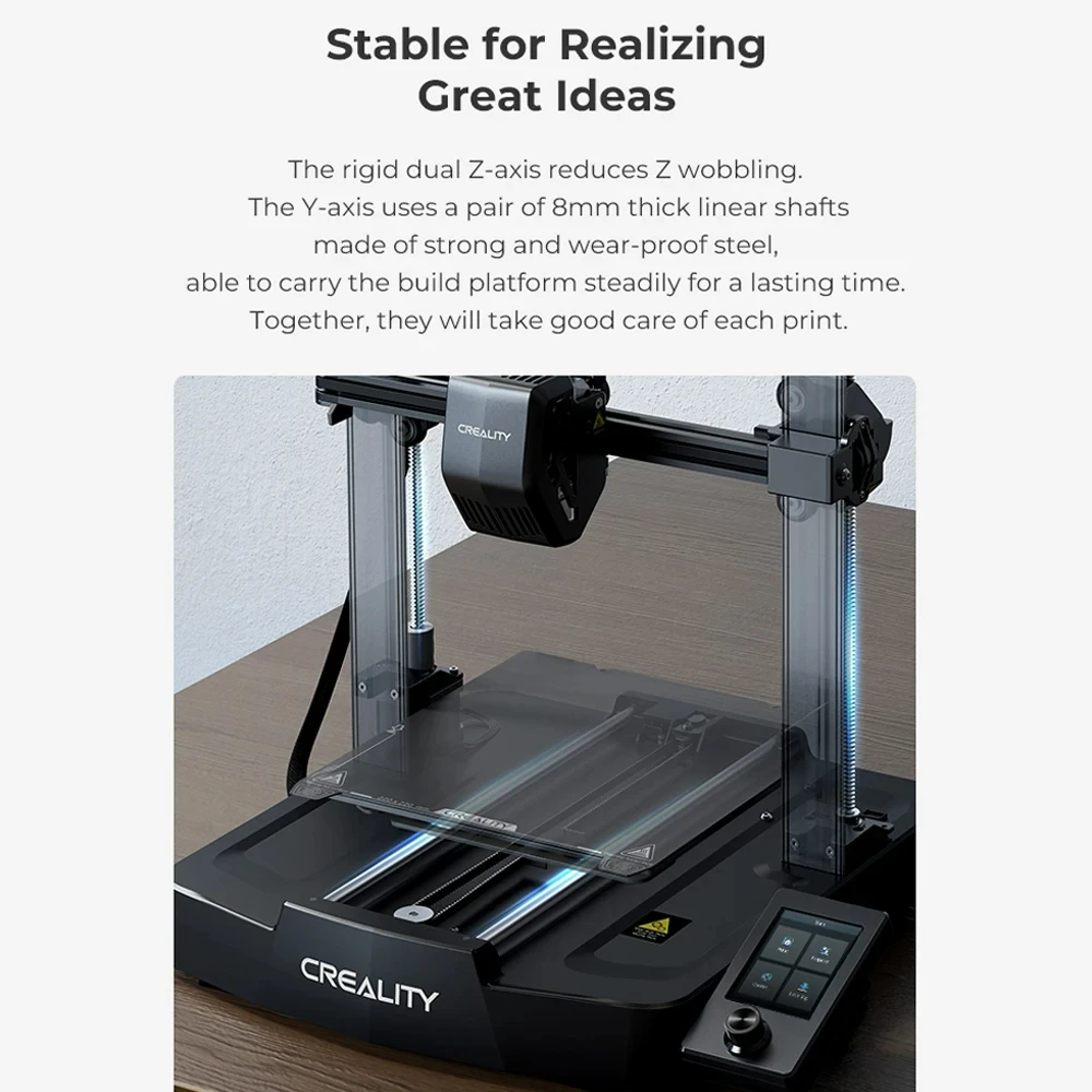 Creality Ender-3 V3 SE 3D-prin - 3D Printing Z Axis recensie en prijs