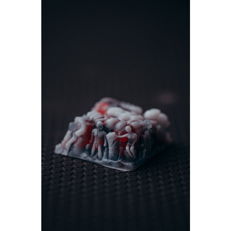 Gameboy Custom Skeleton Resin  - 3D Printing Keyboard recensie en prijs