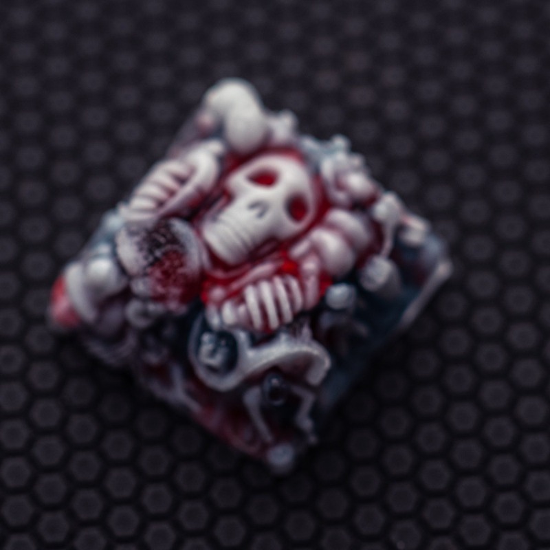 Gameboy Custom Skeleton Resin  - 3D Printing Keyboard recensie en prijs