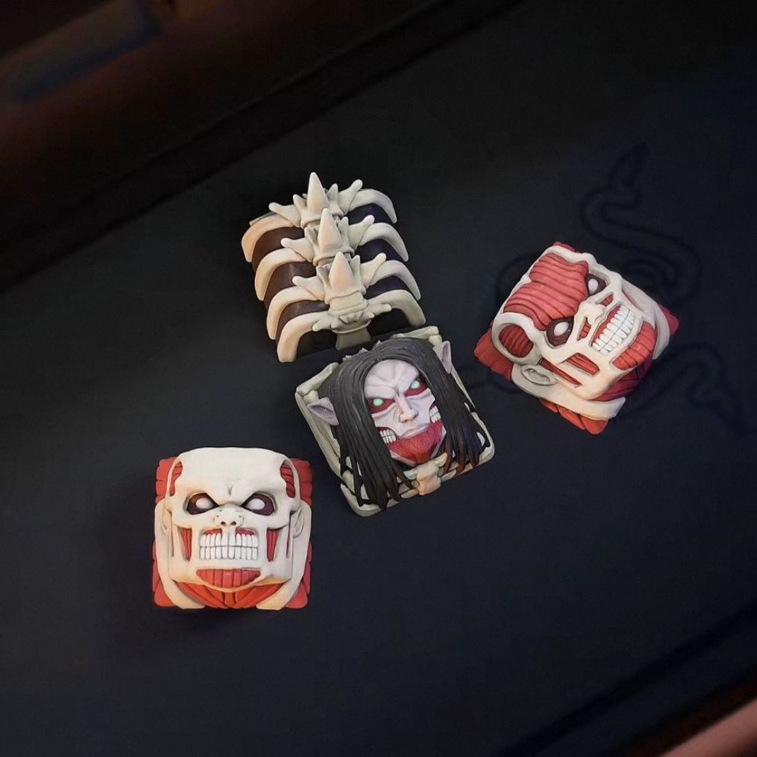 NIEUWE Attack on Titan Co bran - 3D Printing Keyboard recensie en prijs