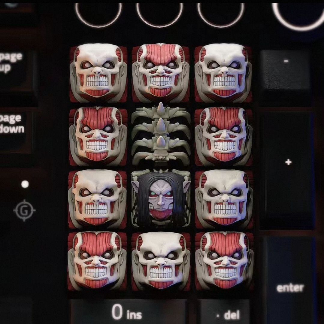 NIEUWE Attack on Titan Co bran - 3D Printing Keyboard recensie en prijs