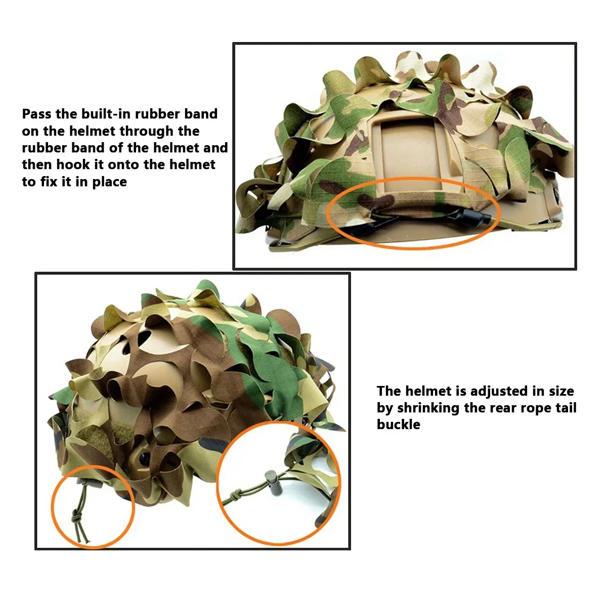 3d Camo Net Snelle Helm Cover  - 3D Printing Laser Cutting recensie en prijs