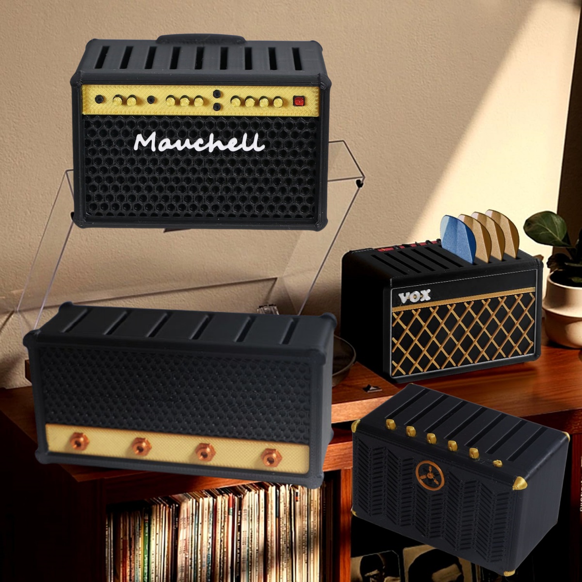 Gitaarplectrumhouder, 3D-gepri - 3D Printing Guitar recensie en prijs